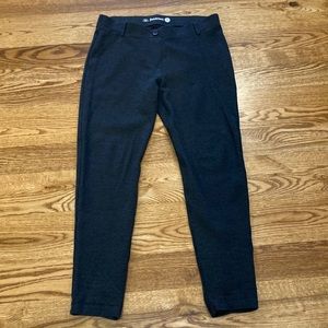 Womens Betabrand charcoal grey pull in pant medium petite